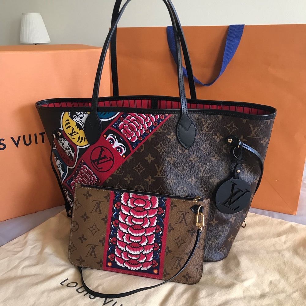 Louis Vuitton Neverfull MM Kabuki